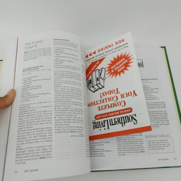 Southern Living 2007 Annual Recipes Cookbook Hardcover Slow-cooker section - Picture 12 of 16